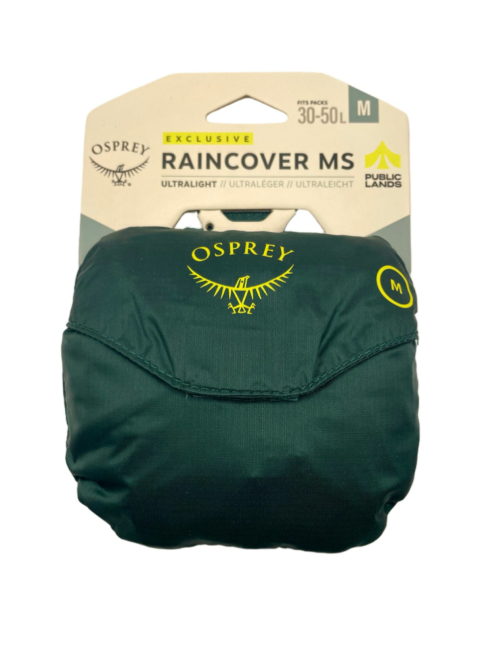 Osprey Ultralight Raincover Medium Evergreen 30-50L